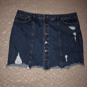 Jean/Denim Skirt from Forever 21